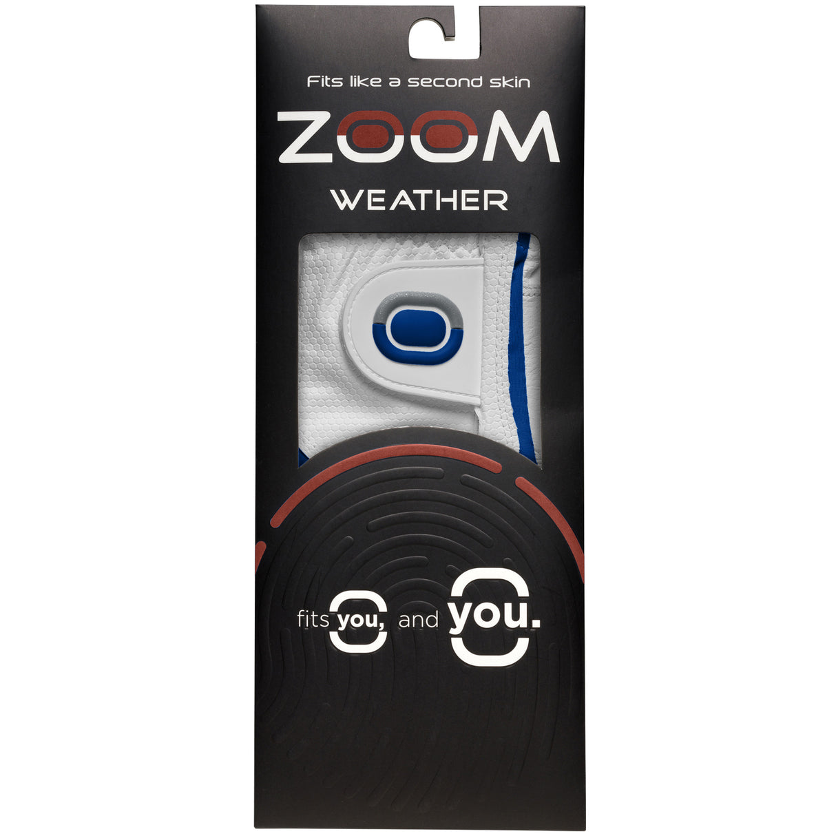 ZOOM Weather Style Golfhandschuh, Herren - Links getragen Royal / White - Golflaedchen.de