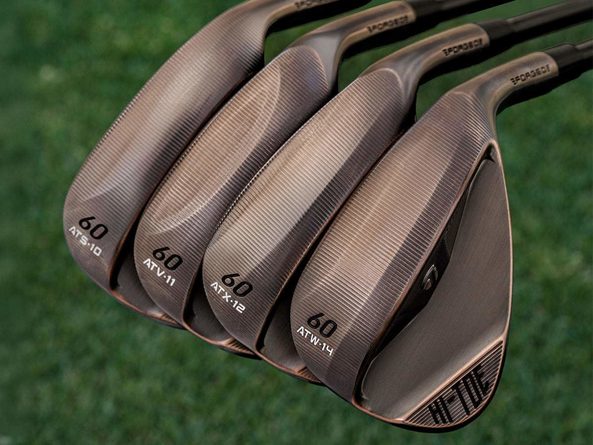 TaylorMade Hi-Toe 5 Wedge, Copper, Stahlschaft, Herren Rechtshand