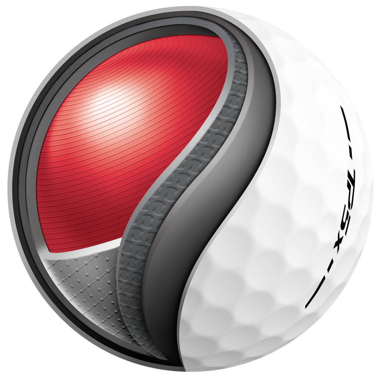 Taylor Made TP5x Golfbälle, 12 Stück - Golflaedchen.de