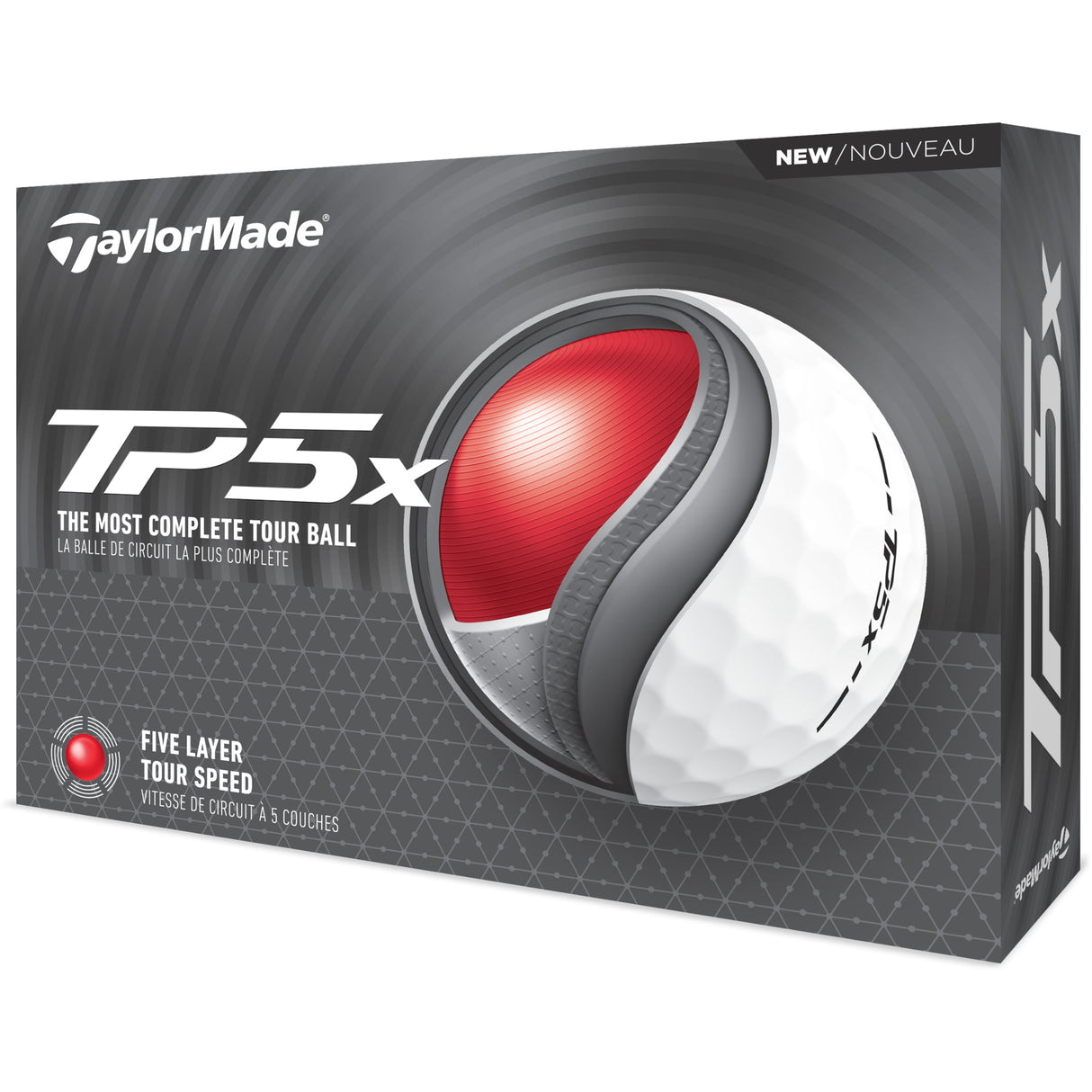 Taylor Made TP5x Golfbälle, 12 Stück - Golflaedchen.de