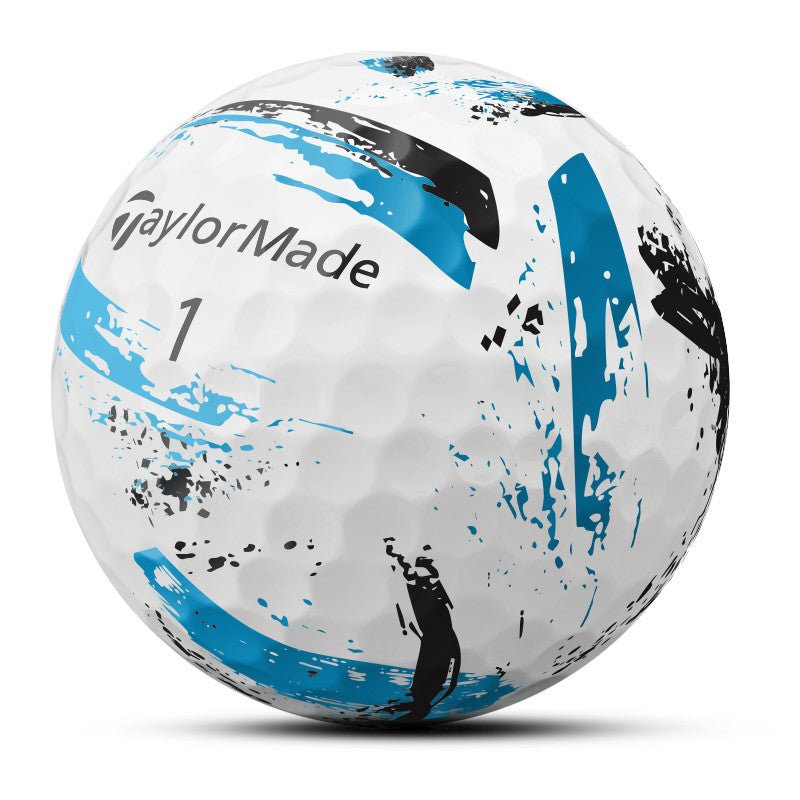 Taylor Made 2026 SpeedSoft INK Golfbälle, Multi - Color, 12 Stück - Golflaedchen.de