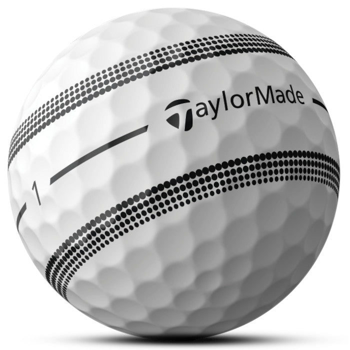 Taylor Made 2025 TP5 Stripe Golfbälle, 12 Stück - Golflaedchen.de