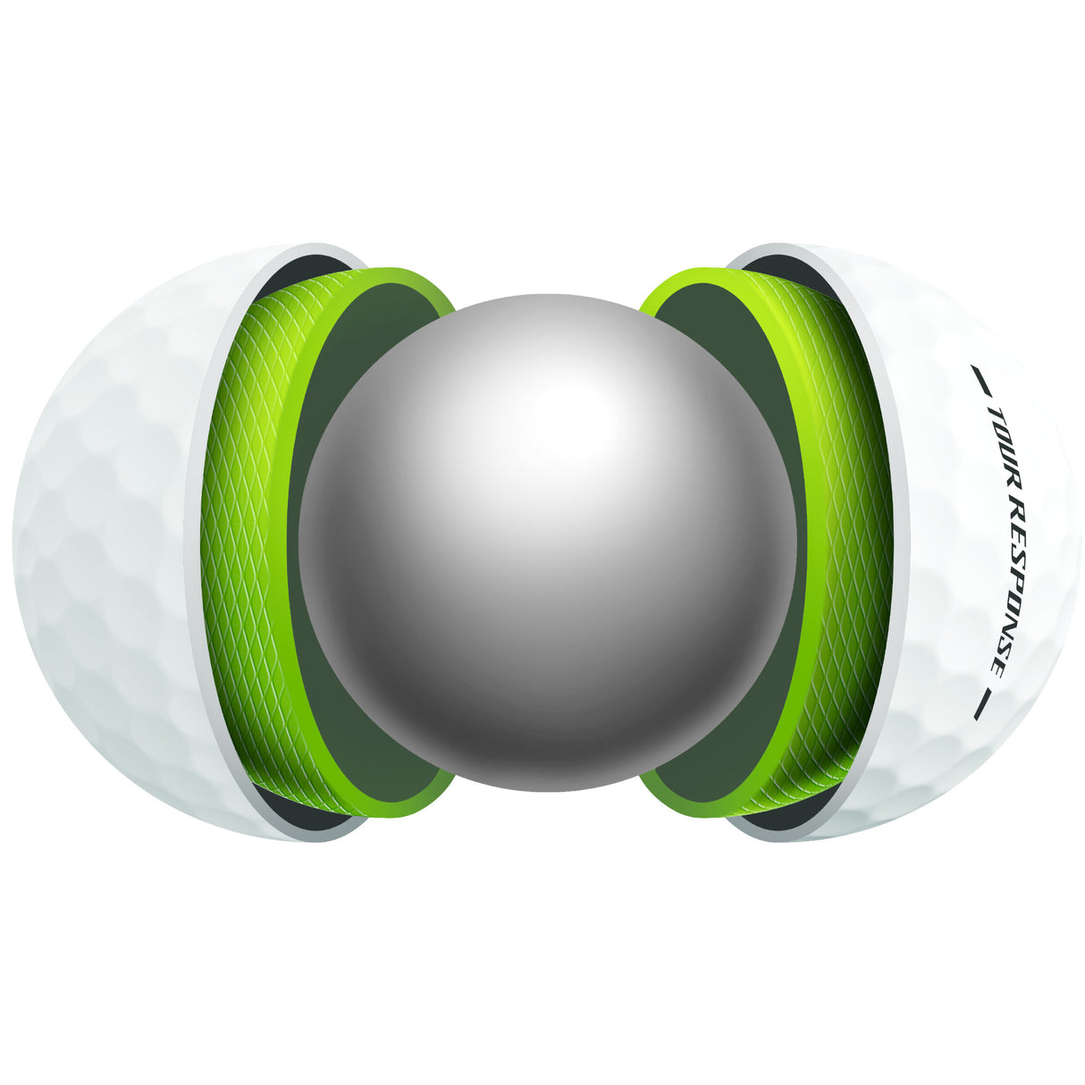 Taylor Made Tour Response Golfbälle, 12 Stück - Golflaedchen.de