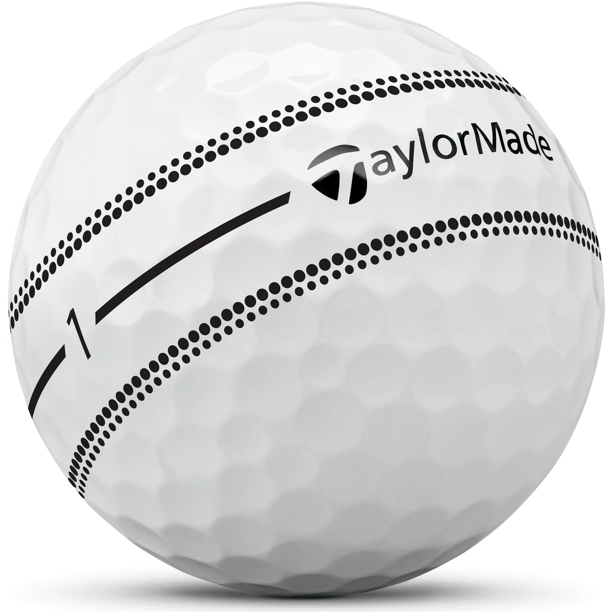Taylor Made 2026 TP5 Stripe Golfbälle, Weiß, 12 Stück - Golflaedchen.de