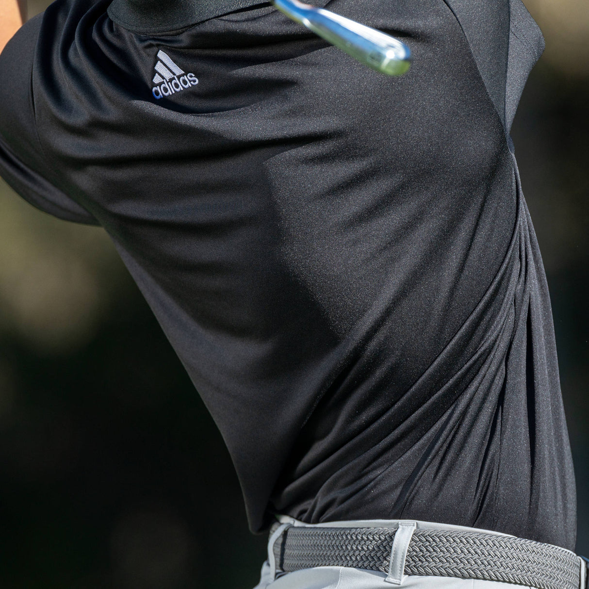 Adidas Herren Golf Performance Polo, Schwarz - Golflaedchen.de