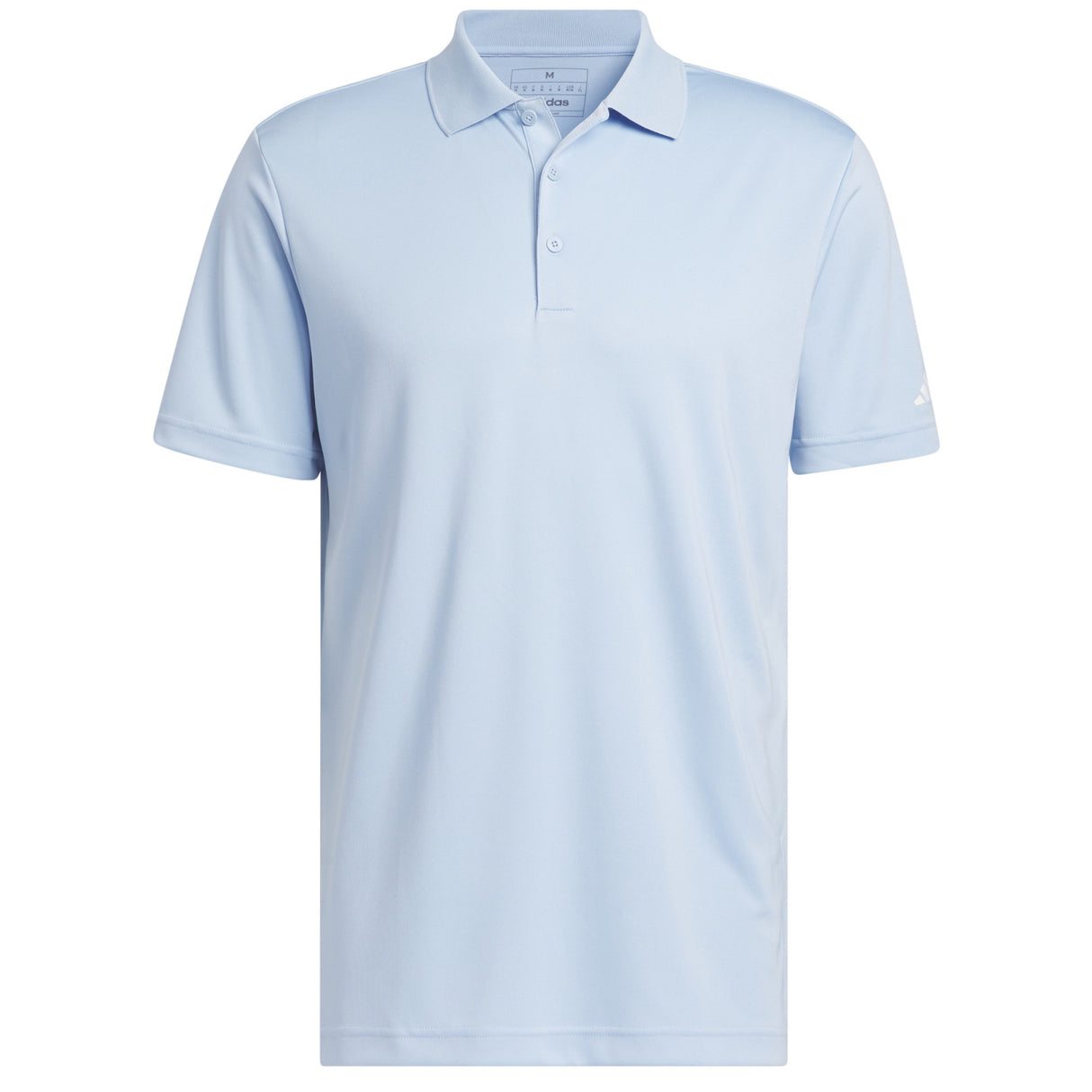 Adidas 2026 Performance Golf Herren Polo, Hellblau - Golflaedchen.de