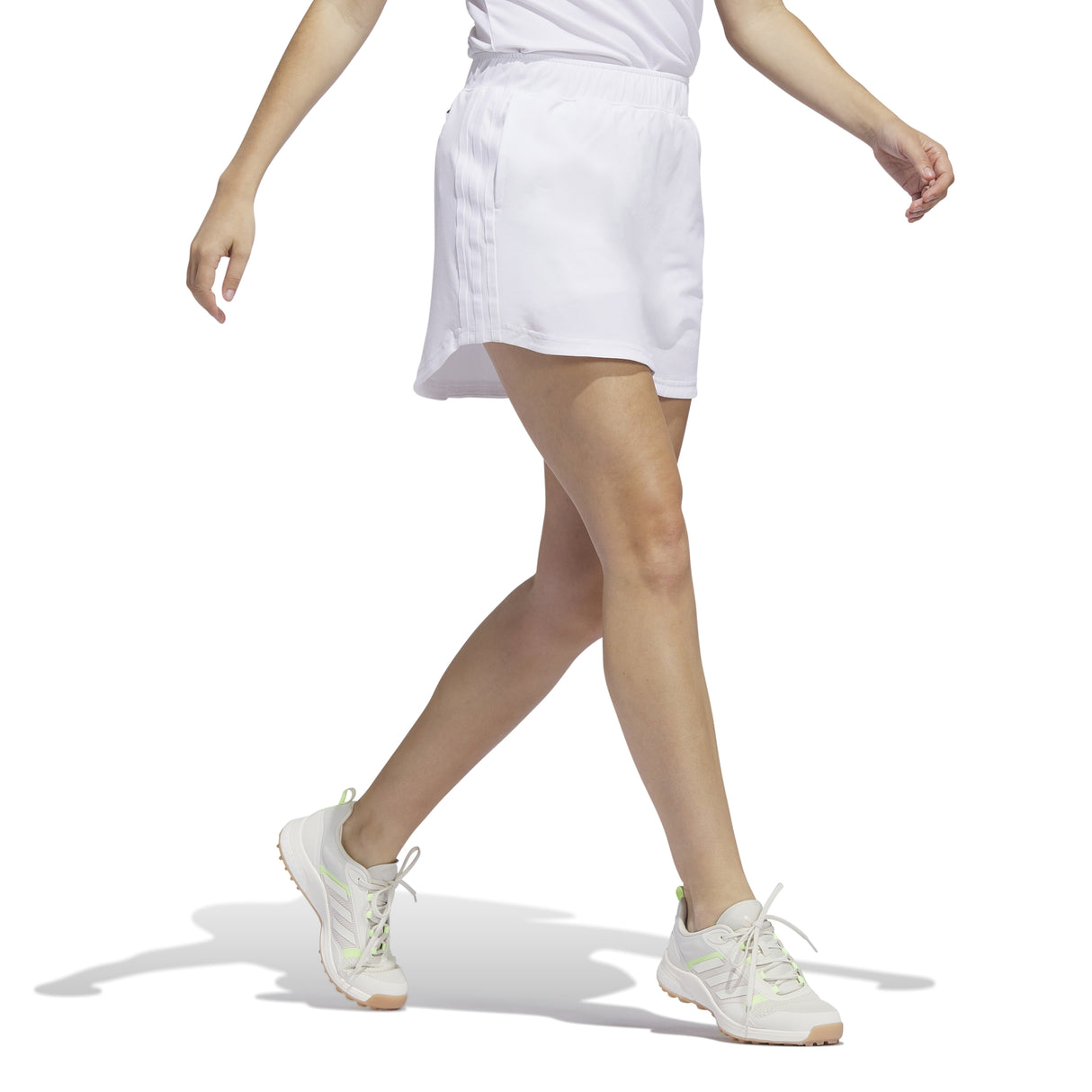 Adidas Ultimate 365 Twistknit Damen Golf Skort, Weiß - Golflaedchen.de