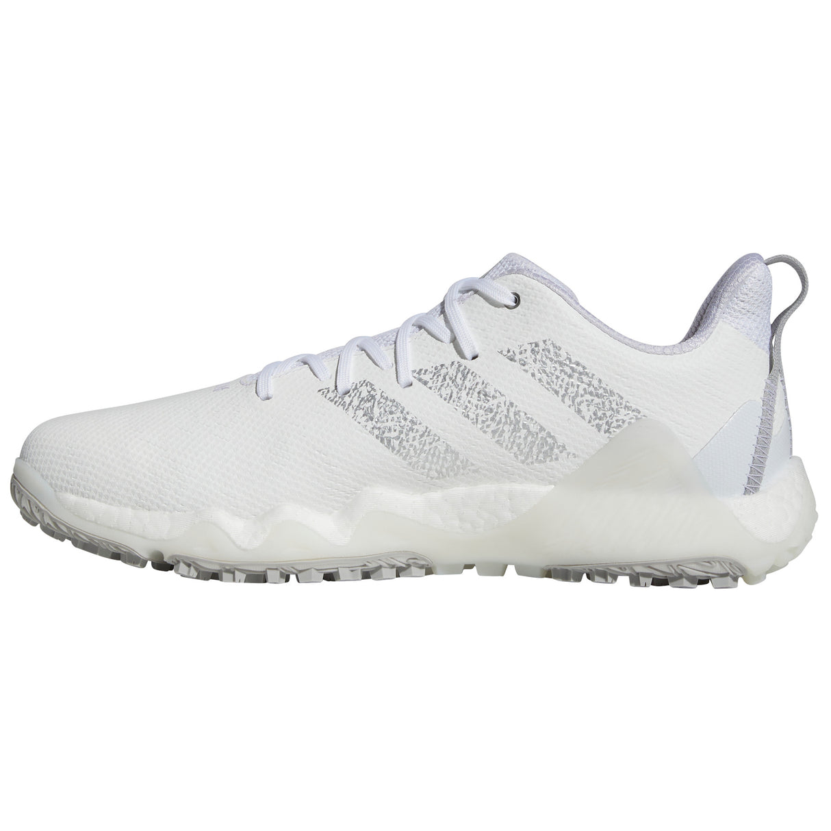 Adidas CodeChaos Herren Golfschuhe, Weiß / Silbergrau - Golflaedchen.de