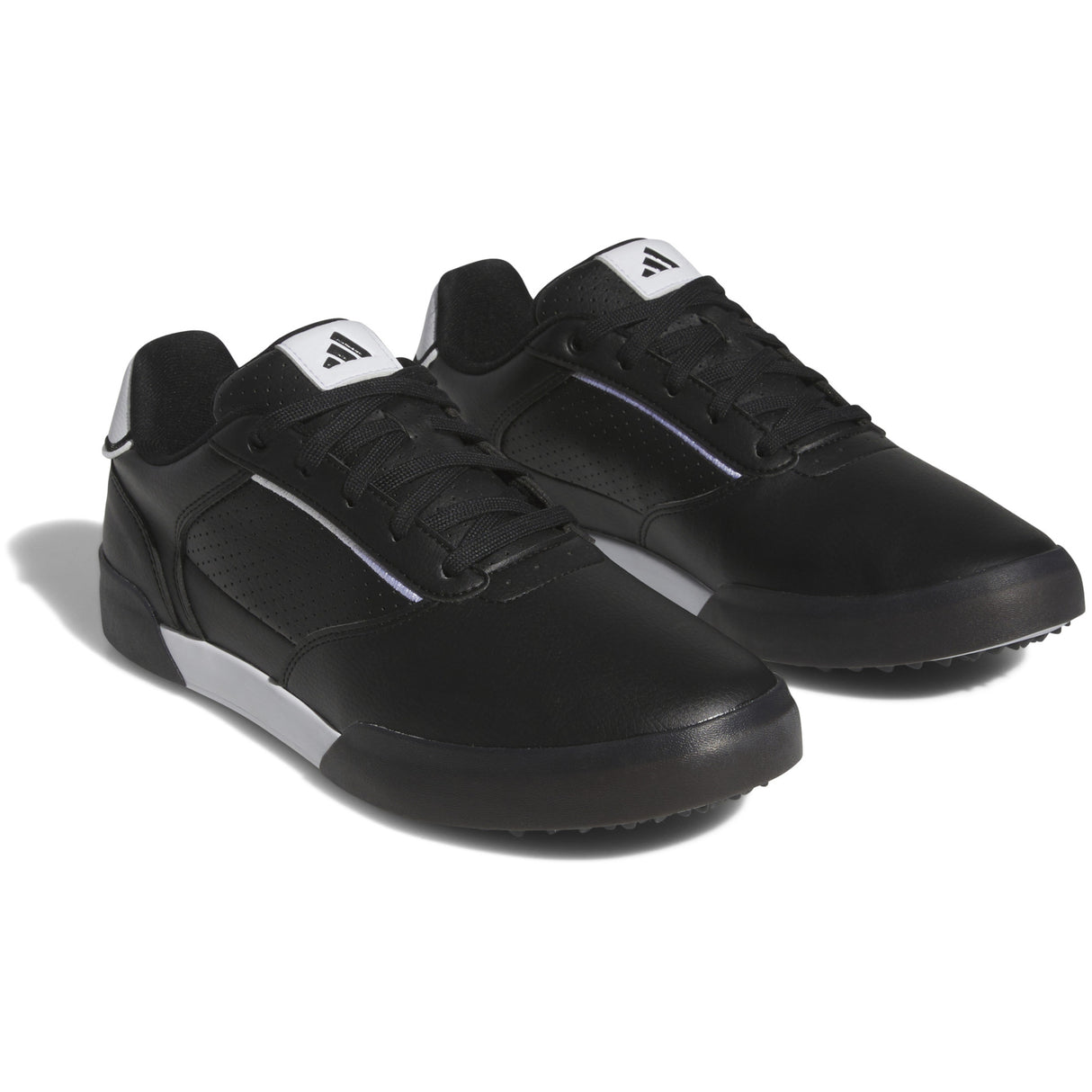 Adidas RetroCross Herren Golfschuhe, Schwarz / Weiß - Golflaedchen.de