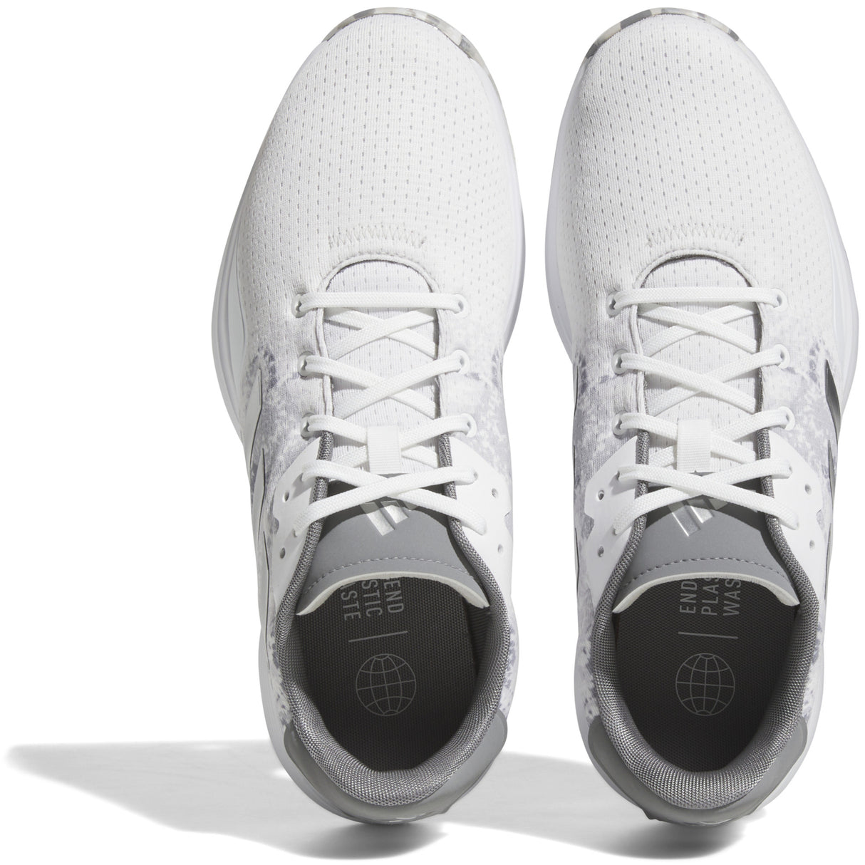 Adidas S2G SL Herren Golfschuhe, Weiß / Grau - Golflaedchen.de
