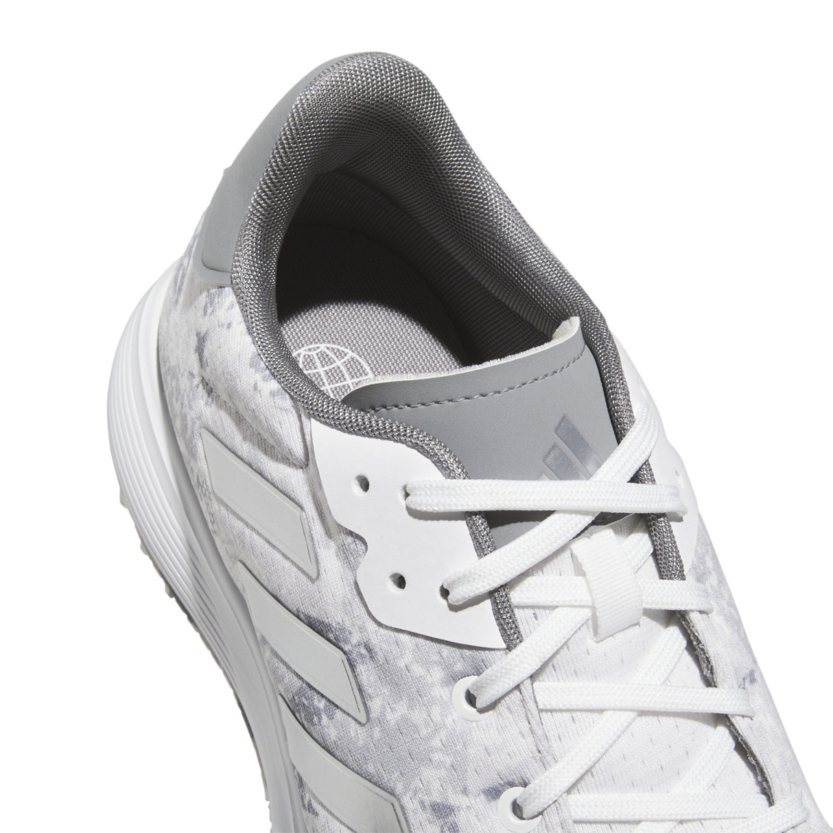 Adidas S2G SL Herren Golfschuhe, Weiß / Grau - Golflaedchen.de