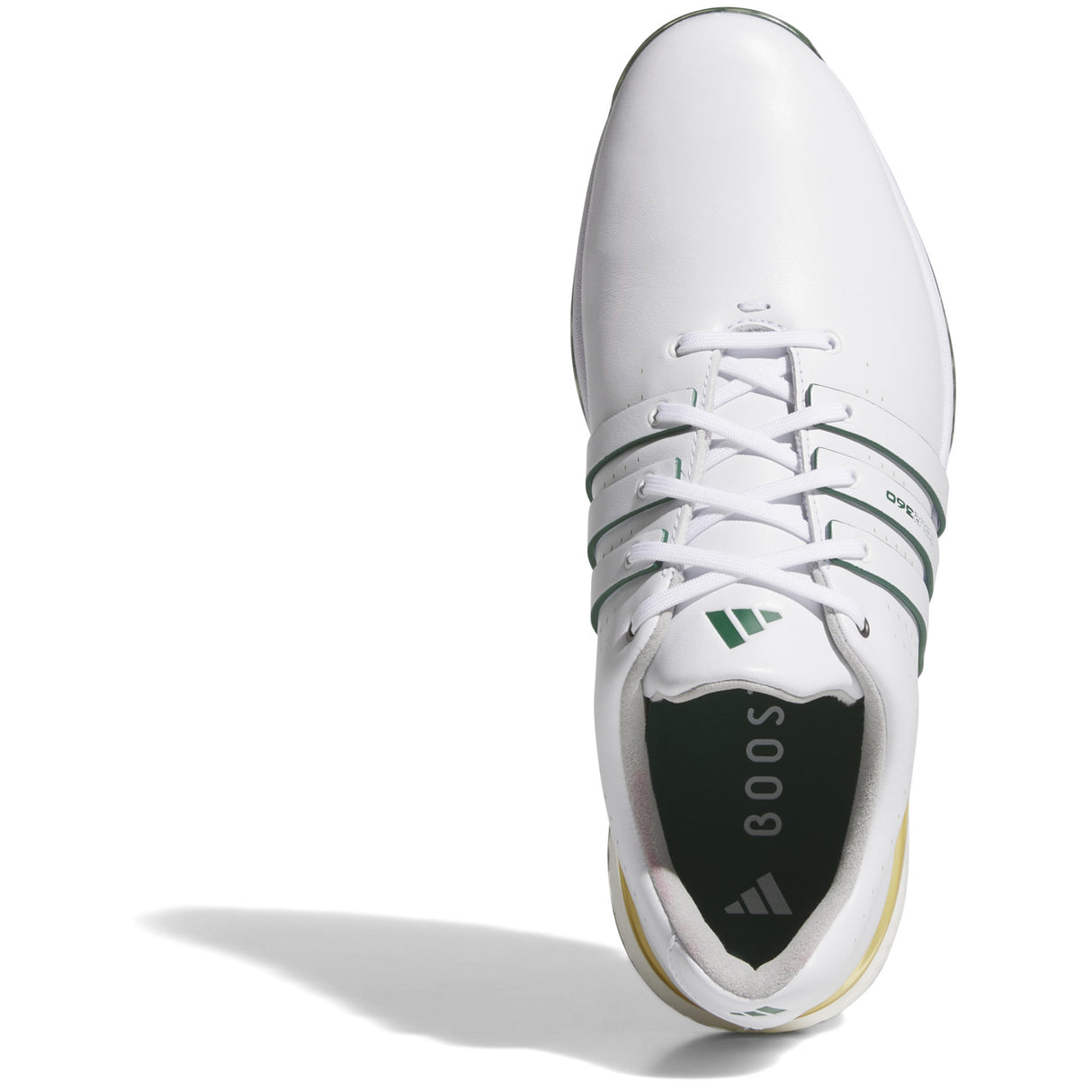 Adidas Tour 360 Herren Golfschuhe, Weiß / Gelb / Grün - Golflaedchen.de