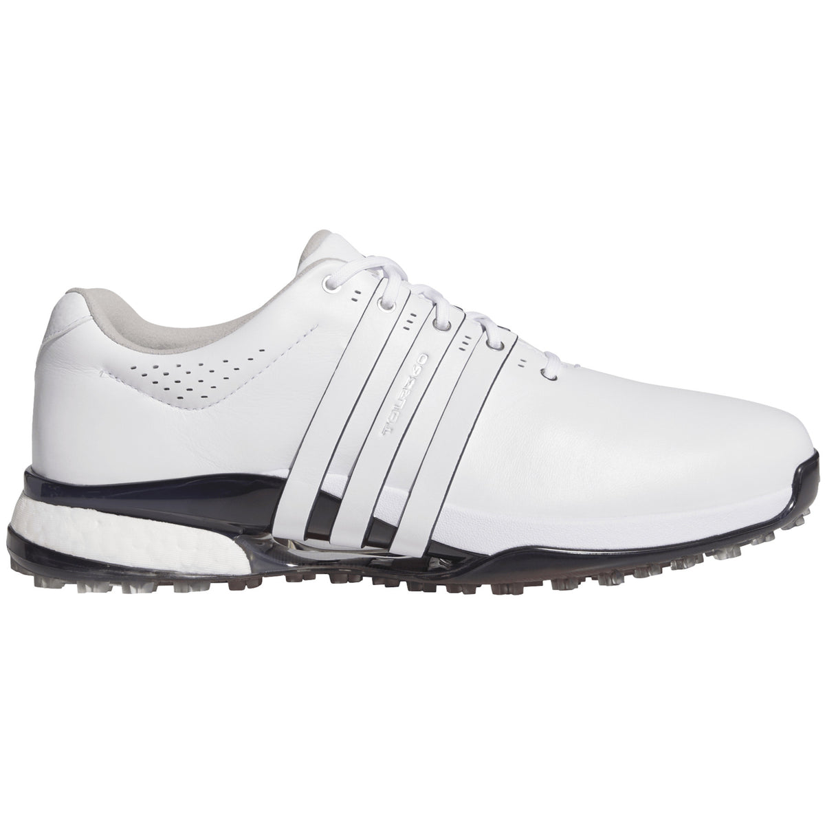 Adidas Tour 360 SL Herren Golfschuhe 2026, Weiß / Navy - Golflaedchen.de