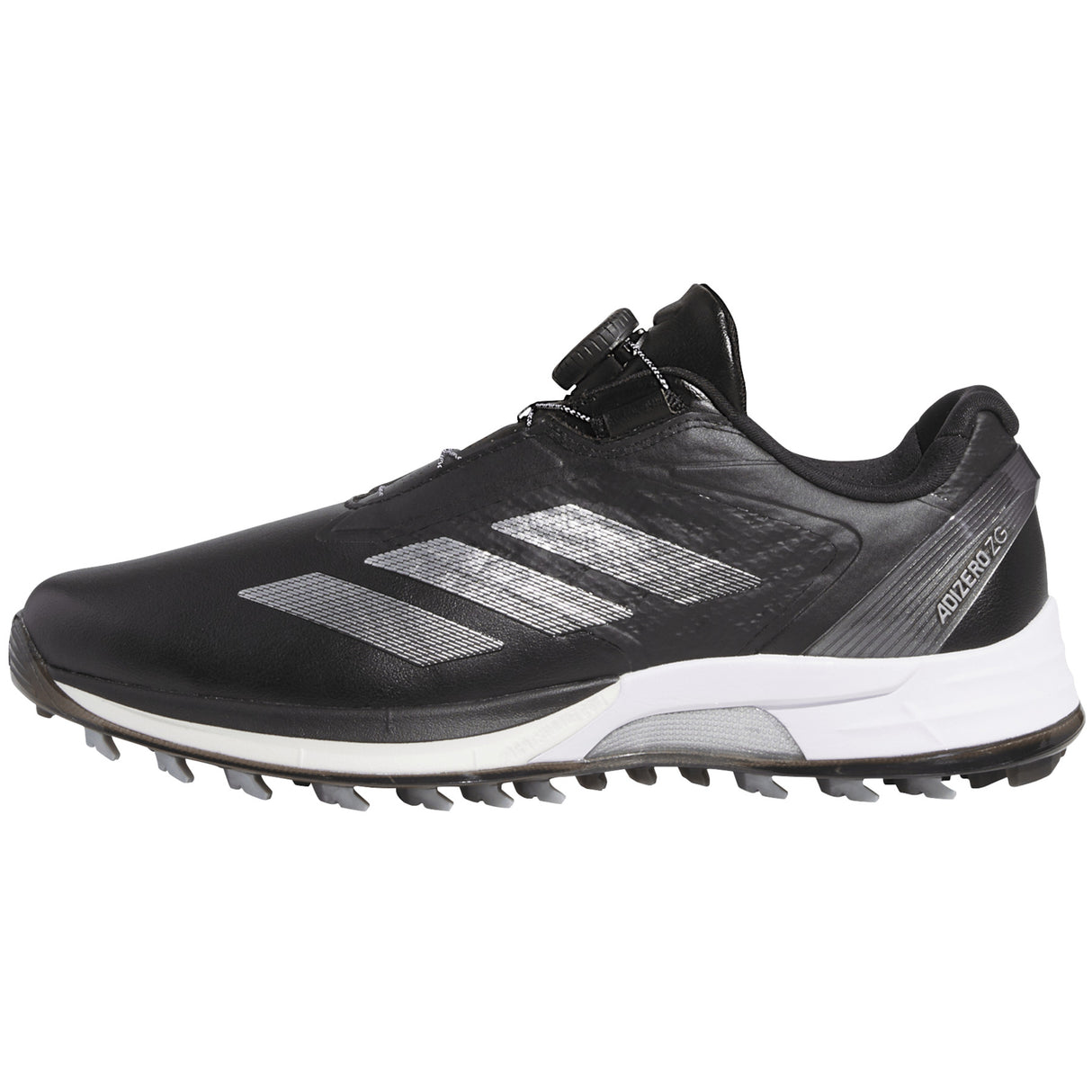 Adidas Adizero ZG 26 BOA Herren Golfschuhe, Schwarz / Silbergrau - Golflaedchen.de