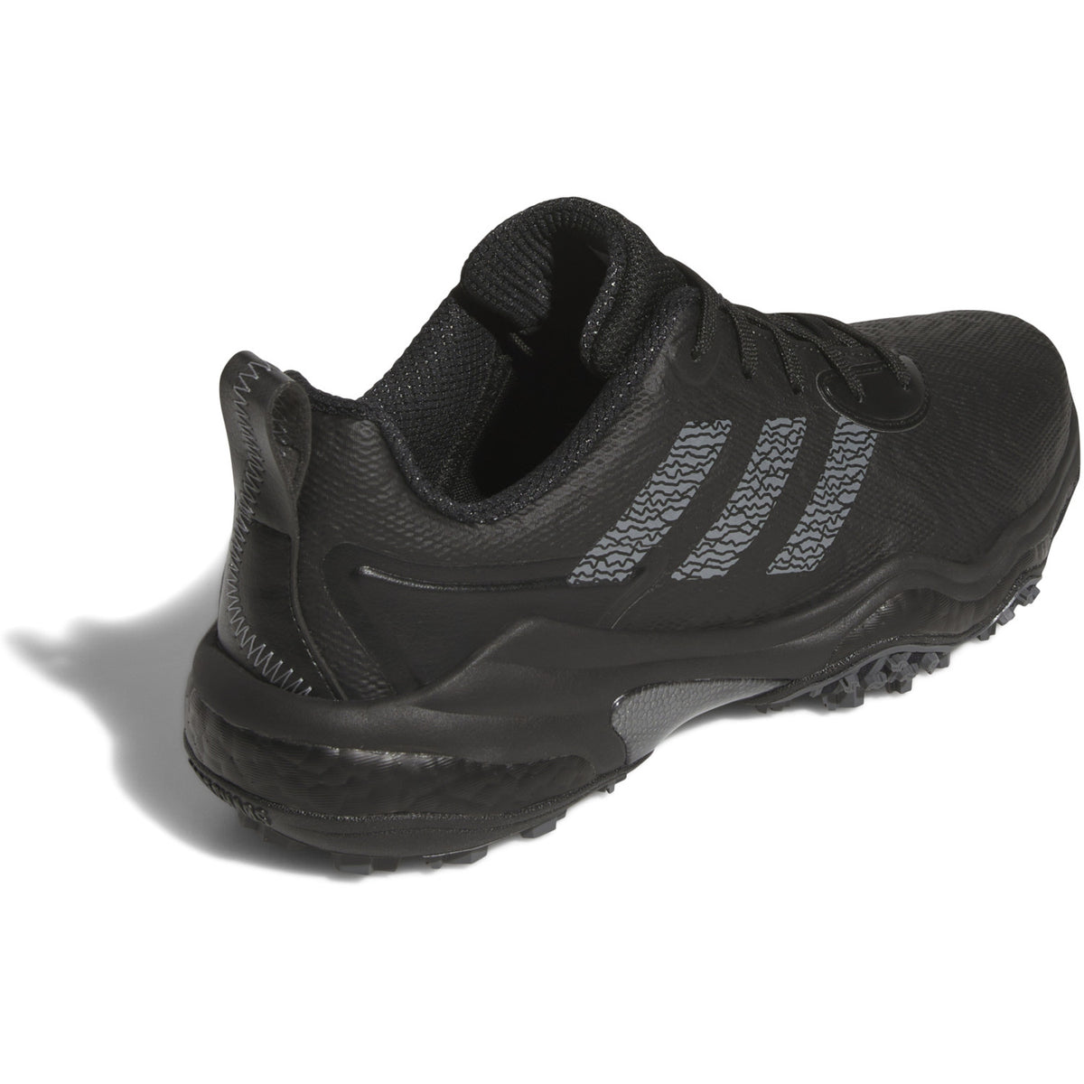 Adidas CodeChaos Herren Golfschuhe, Schwarz / Metallgrau - Golflaedchen.de