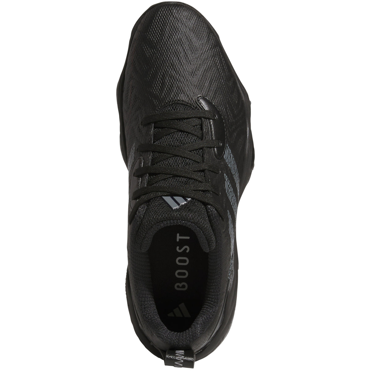 Adidas CodeChaos Herren Golfschuhe, Schwarz / Metallgrau - Golflaedchen.de