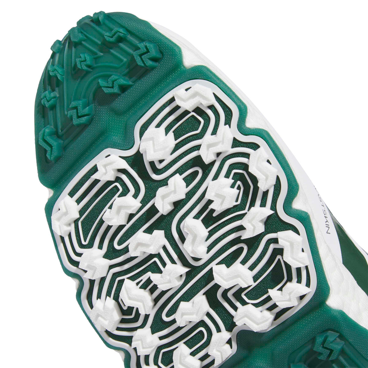 Adidas 2027 CodeChaos Herren Golfschuhe, Weiß / Grün - Golflaedchen.de