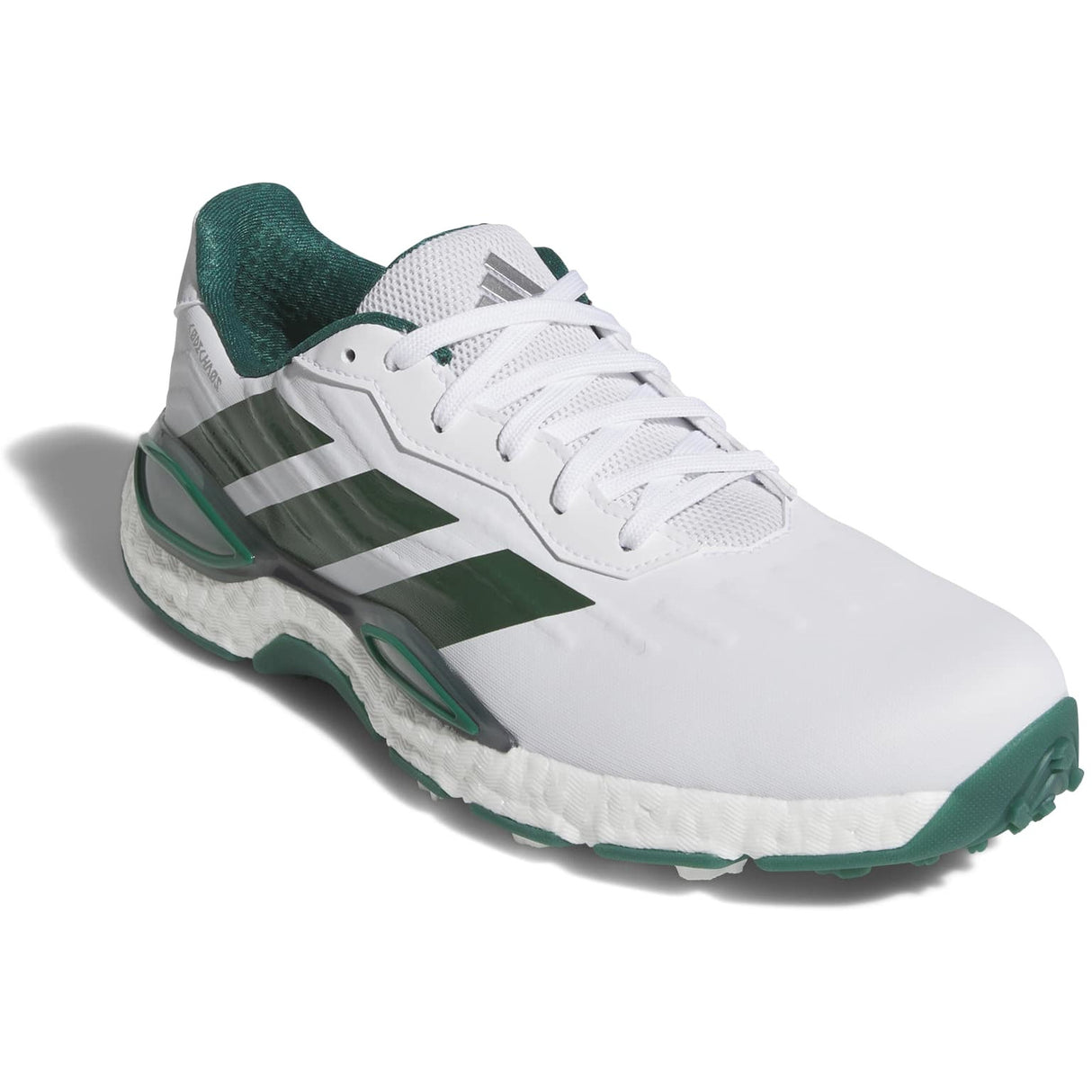 Adidas 2027 CodeChaos Herren Golfschuhe, Weiß / Grün - Golflaedchen.de