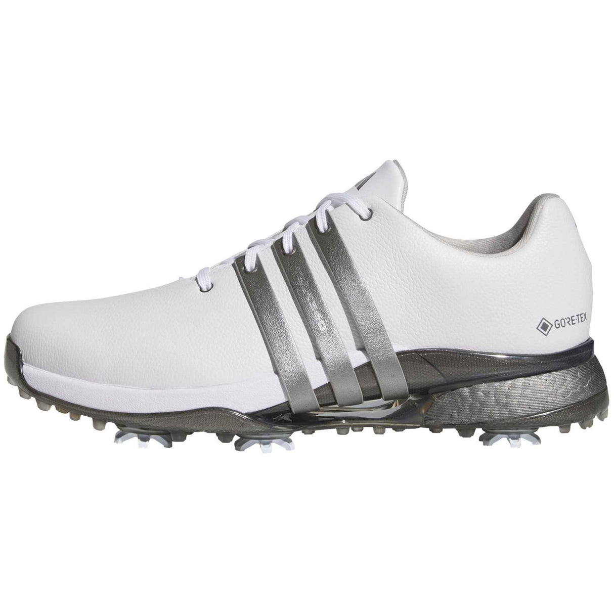Adidas Tour360 Gore-Tex Herren Golfschuhe, Weiß / Silbergrau