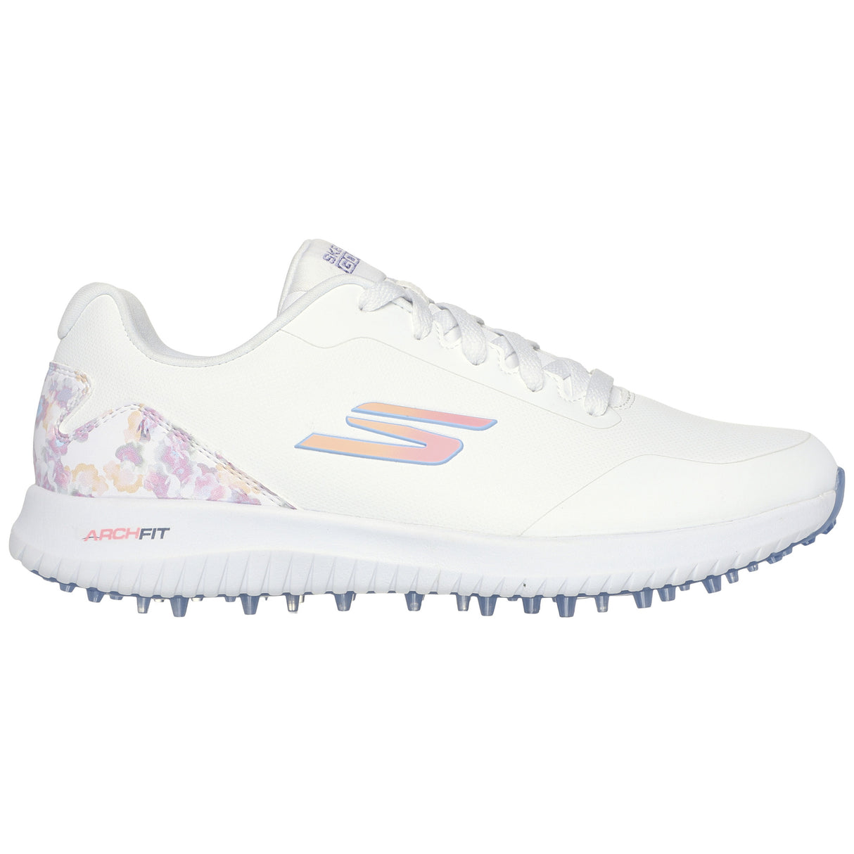 Skechers Max 3 Damen Golfschuhe, Weiß / Floral - Golflaedchen.de