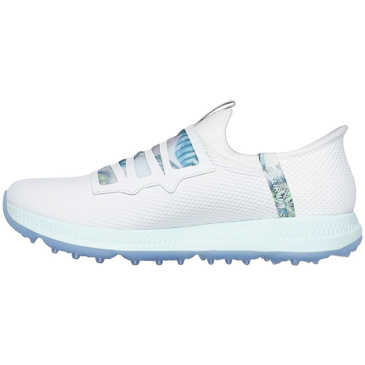 Skechers Elite 5 Twist Slip Damen Golfschuhe, Weiß / Mehrfarbig - Golflaedchen.de