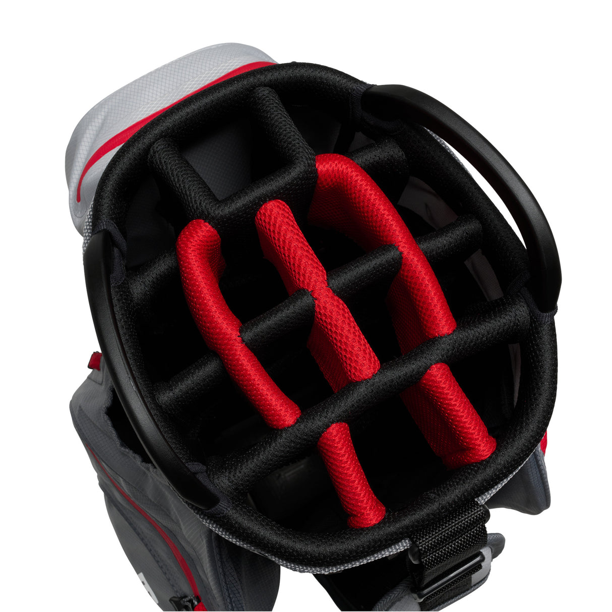 Cobra Ultradry Pro Waterproof Cartbag, Grau / Rot - Golflaedchen.de