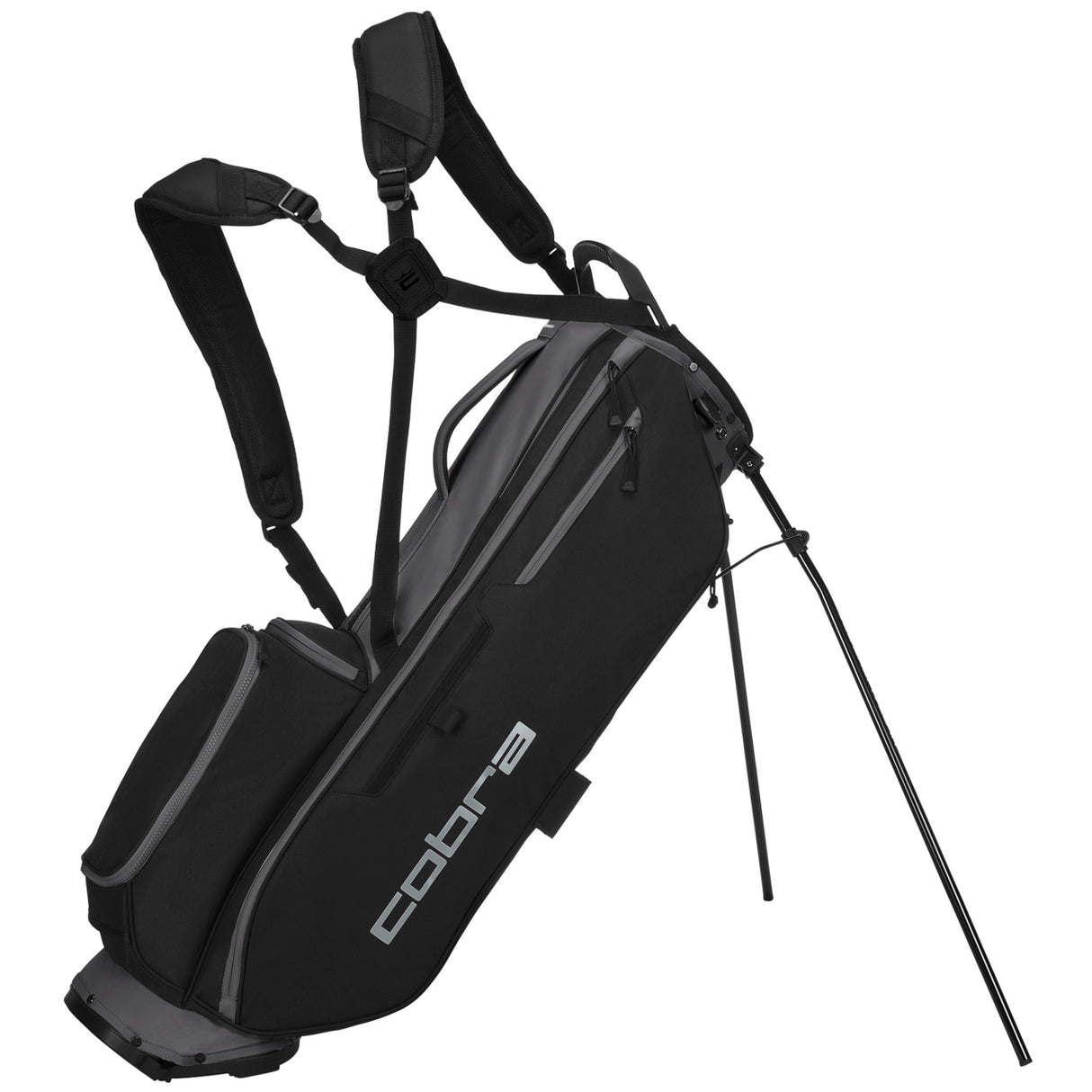 Cobra 2025 Ultralight Pro Standbag, Schwarz / Grau - Golflaedchen.de
