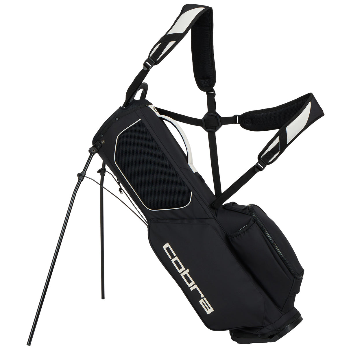 Cobra 2026 Ultralight 2 Standbag, Black / Offwhite - Golflaedchen.de