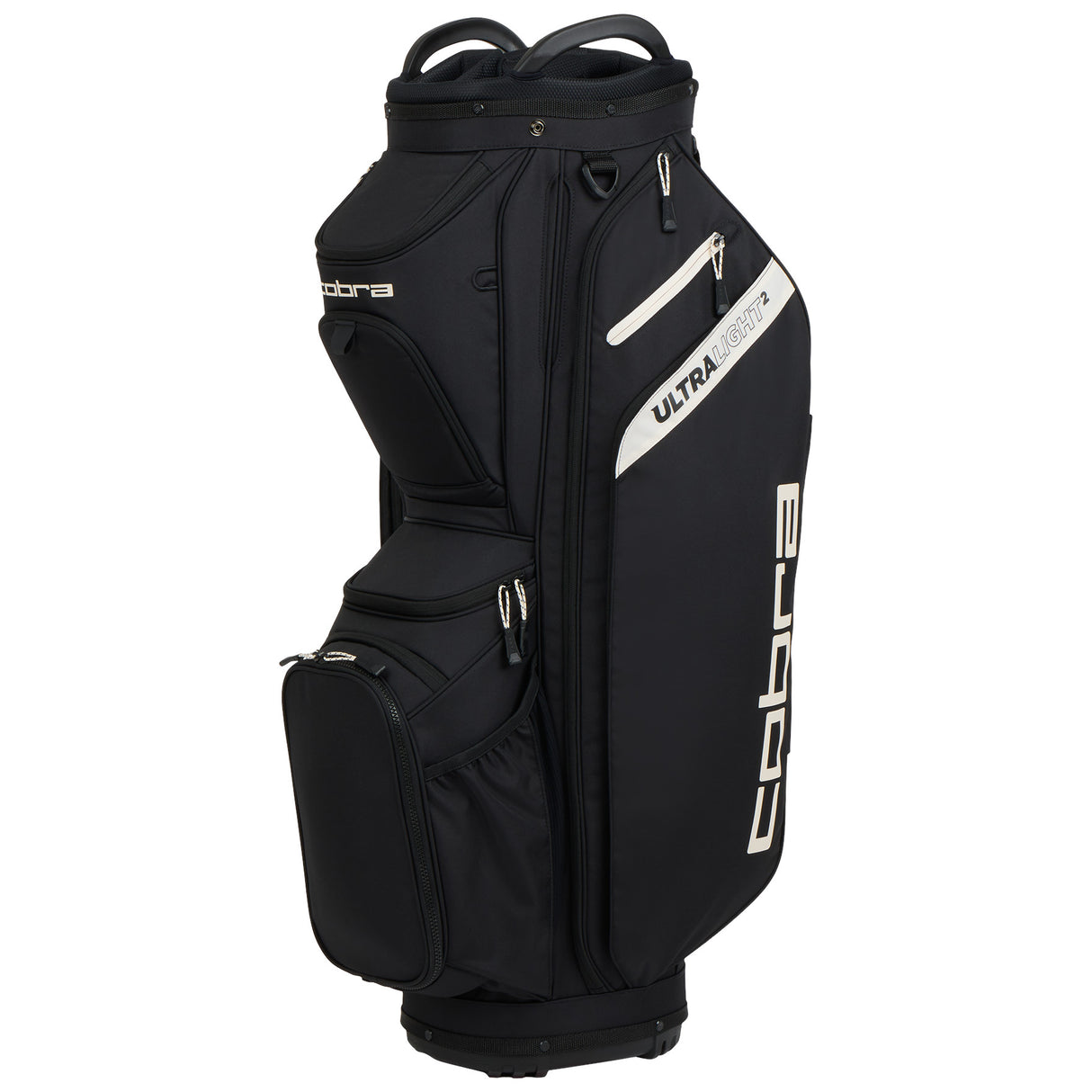 Cobra Ultralight 2 Cartbag, Schwarz / Offwhite - Golflaedchen.de