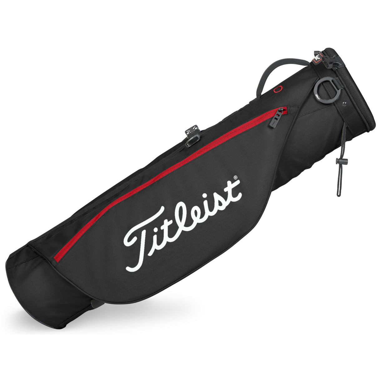 Titleist 2026 Sunday Carrybag / Pencil Bag, Schwarz / Rot - Golflaedchen.de