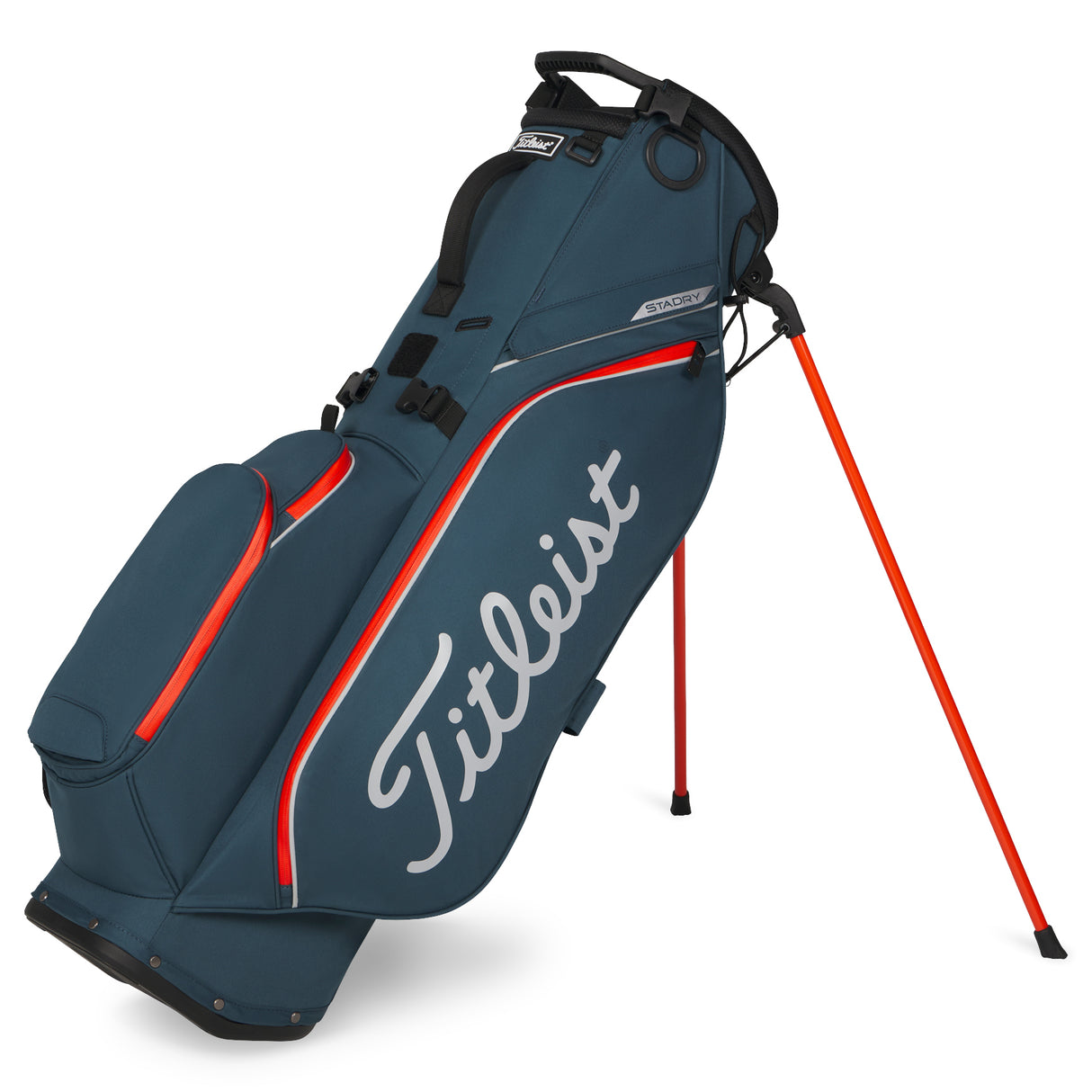 Titleist Players S4 StaDry Waterproof Standbag, Monterey / Flame / Marble - Golflaedchen.de