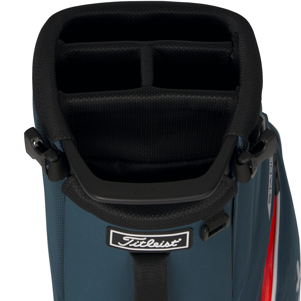 Titleist Players S4 StaDry Waterproof Standbag, Monterey / Flame / Marble - Golflaedchen.de