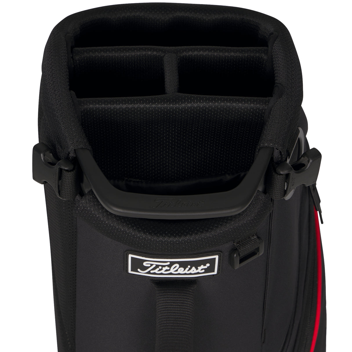 Titleist Players S4 Standbag, Schwarz / Rot - Golflaedchen.de