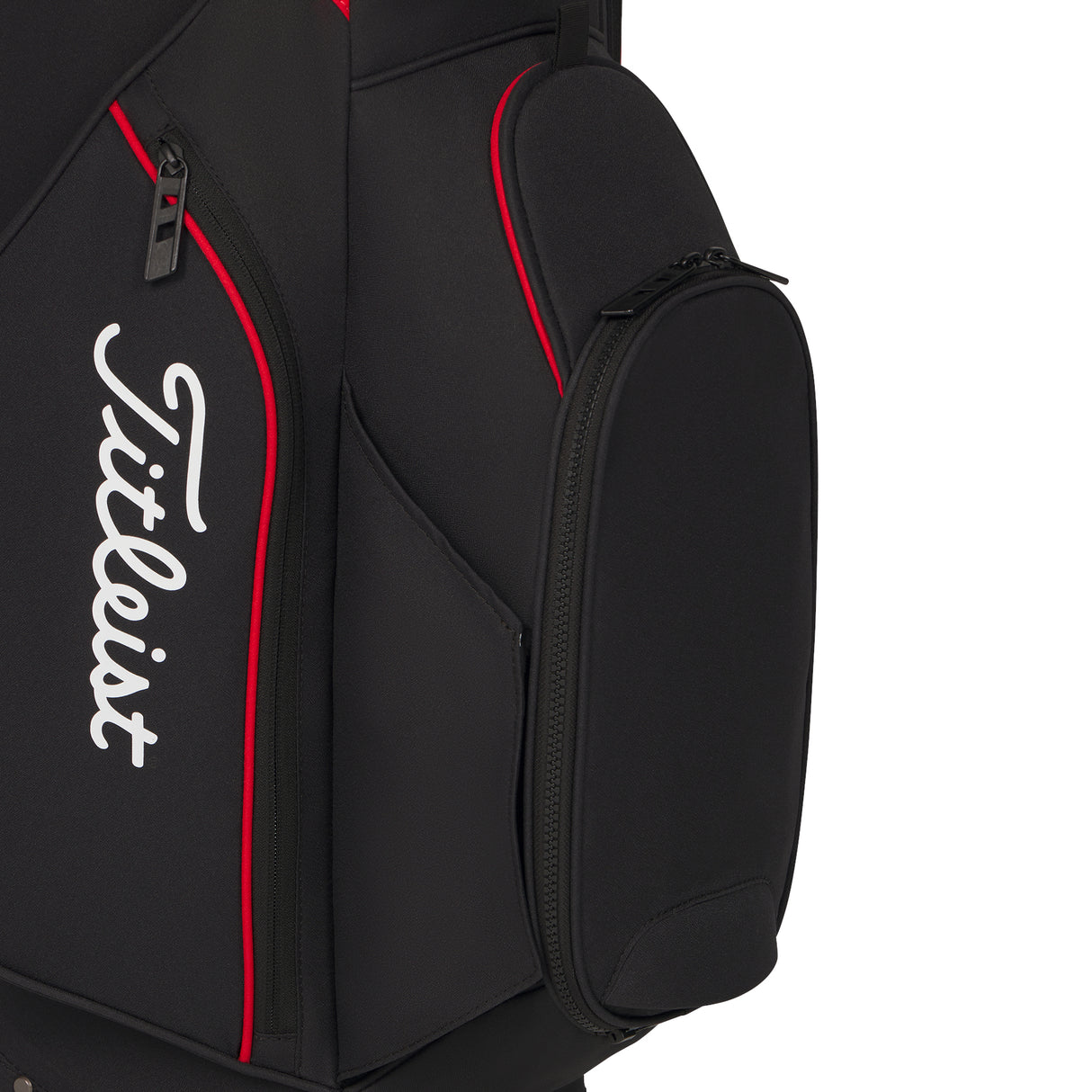 Titleist Players S4 Standbag, Schwarz / Rot - Golflaedchen.de
