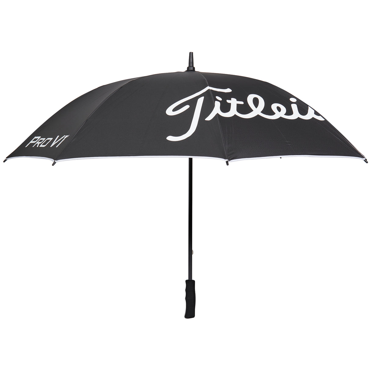 Titleist Tour Lightweight UV Single Canopy Golf Regenschirm, Schwarz - Golflaedchen.de