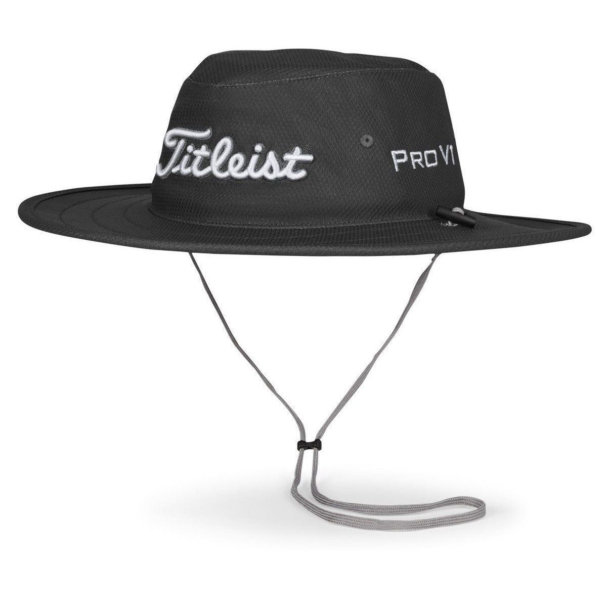 Titleist Tour Aussie Golf Sonnenhut, Schwarz / Weiß - Golflaedchen.de