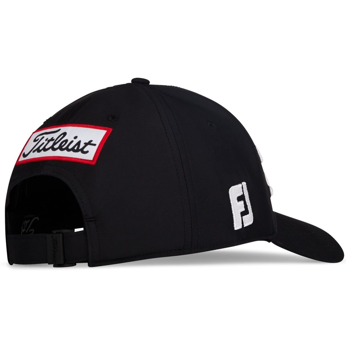Titleist 2026 Tour Performance Herren Cap, Schwarz / Weiß - Golflaedchen.de