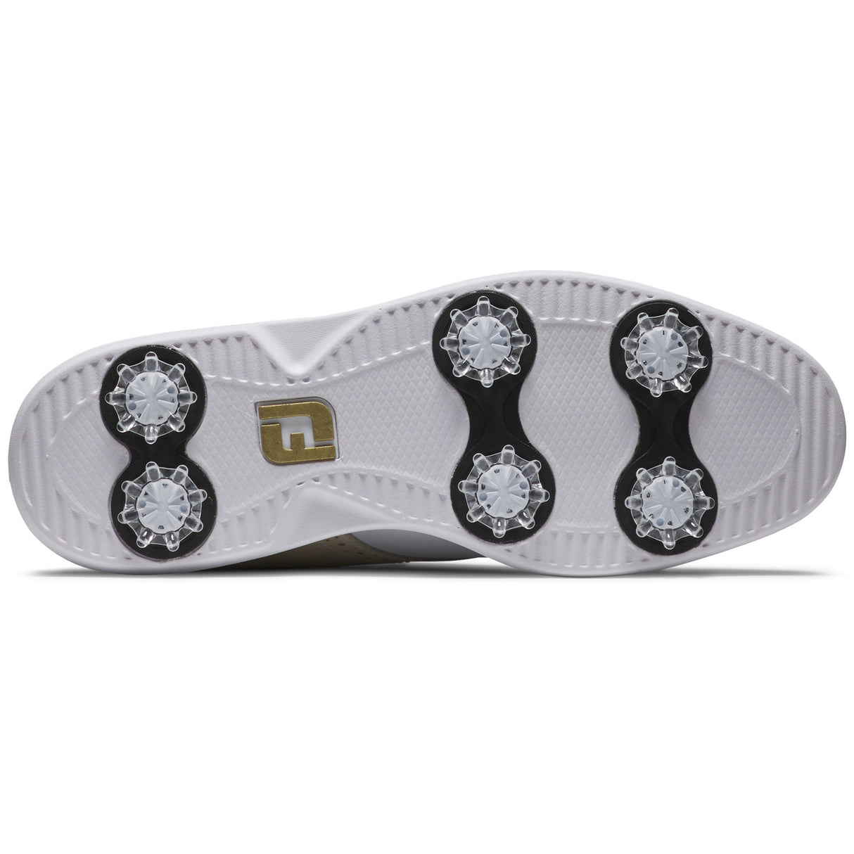 FootJoy Traditions Damen Golfschuhe, Weiß / Hellbraun - Golflaedchen.de