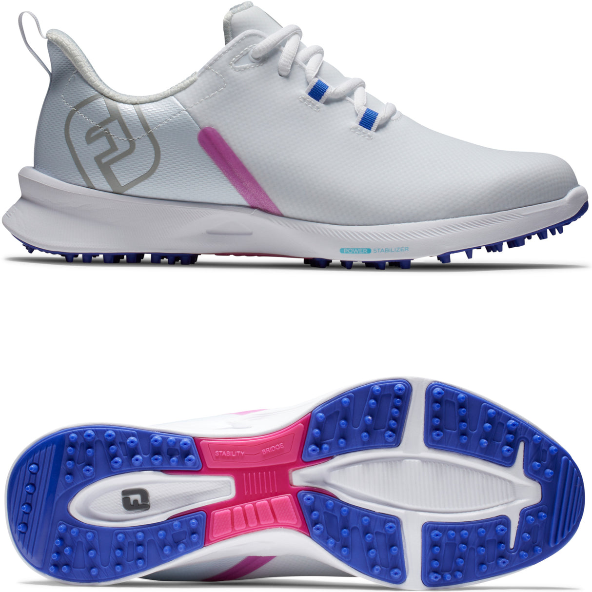 FootJoy Fuel Sport Damen Golfschuhe, Weiß - Golflaedchen.de