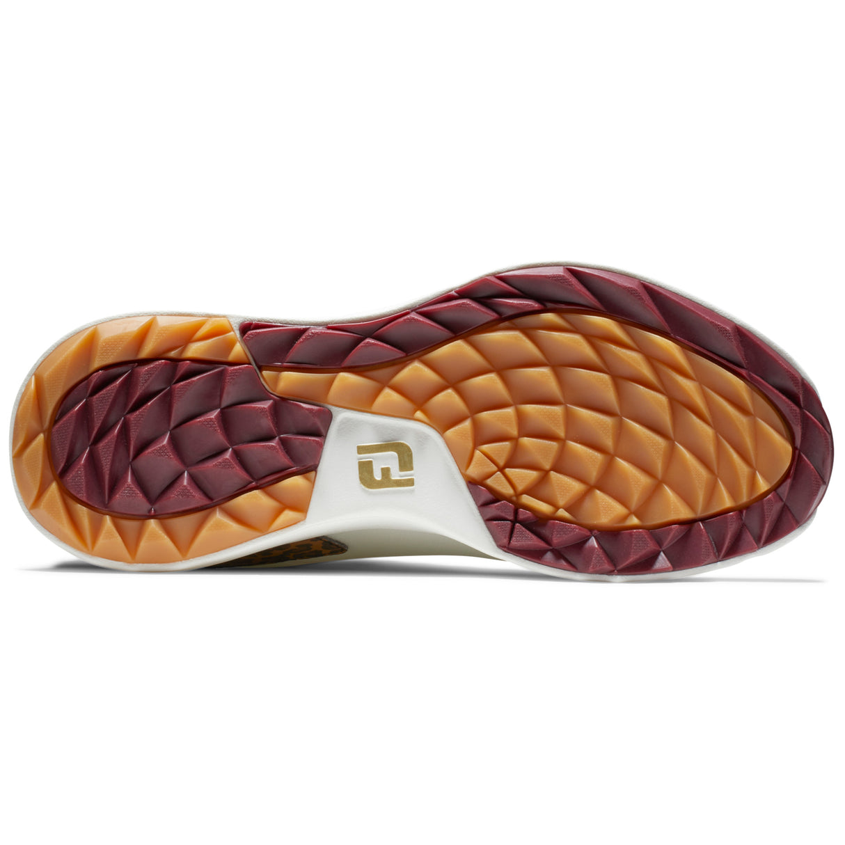 FootJoy Performa Damen Golfschuhe, Cremeweiß / Leo - Golflaedchen.de