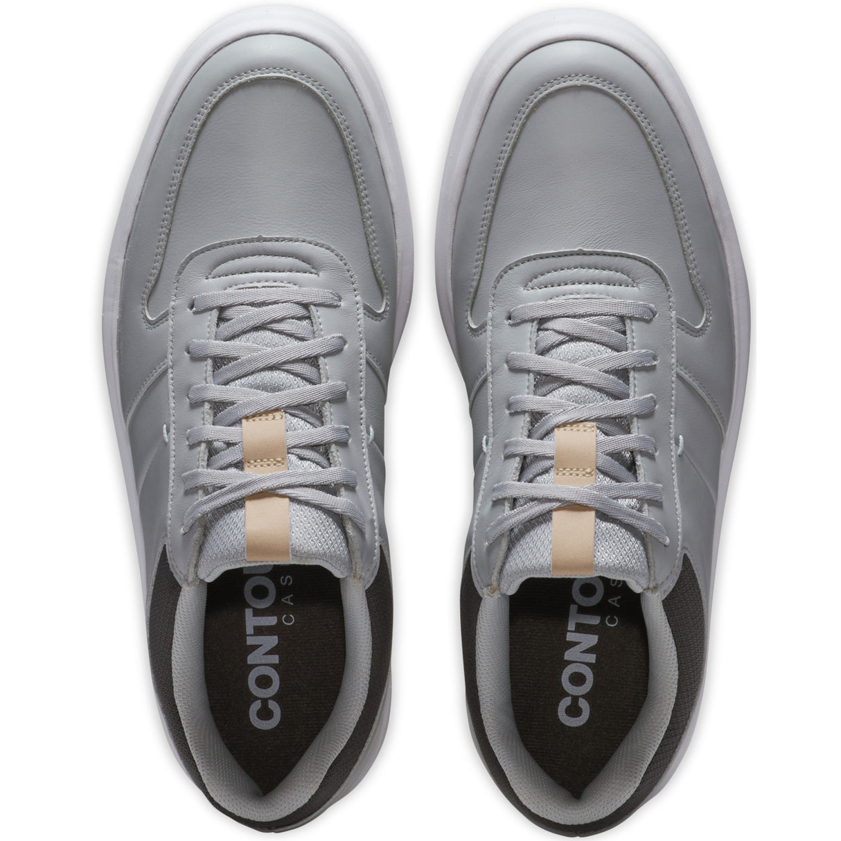 FootJoy Contour Casual Herren Golfschuhe, Grau / Weiß - Golflaedchen.de