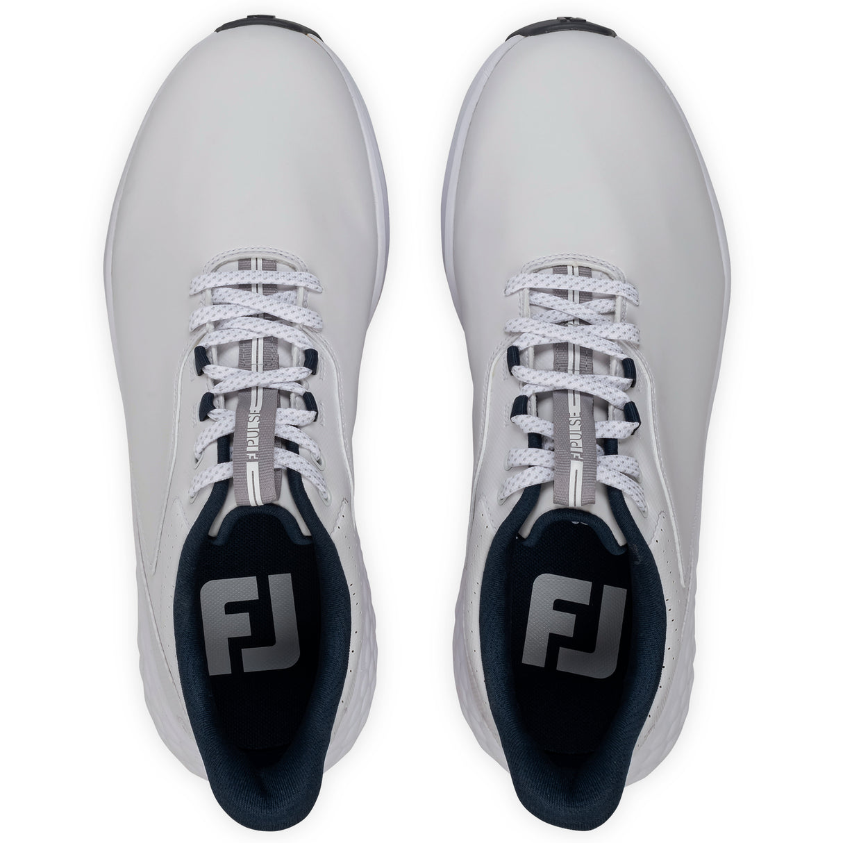FootJoy Pulse Herren Golfschuhe, Weiß / Navy - Golflaedchen.de