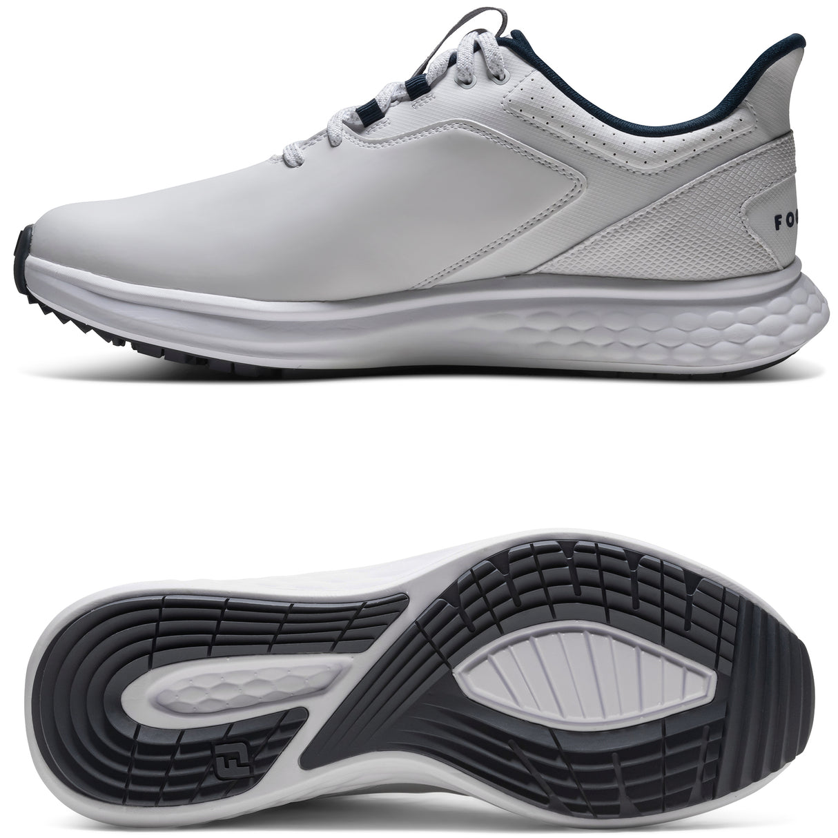 FootJoy Pulse Herren Golfschuhe, Weiß / Navy - Golflaedchen.de