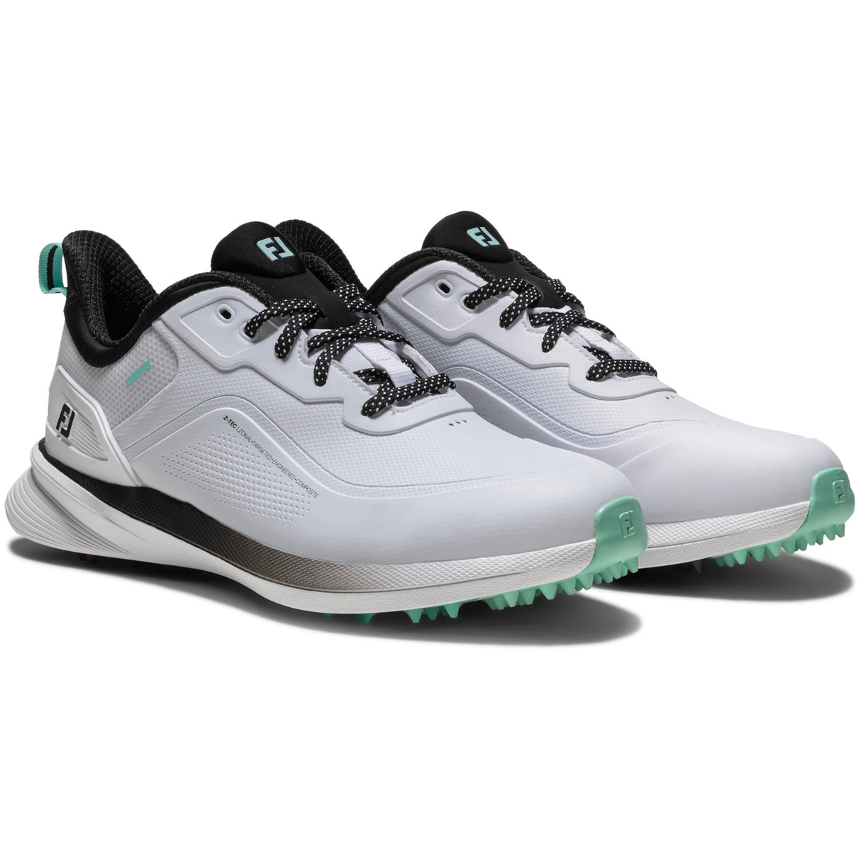 FootJoy 2026 Pro SL Herren Golfschuhe, Weiß / Schwarz - Golflaedchen.de