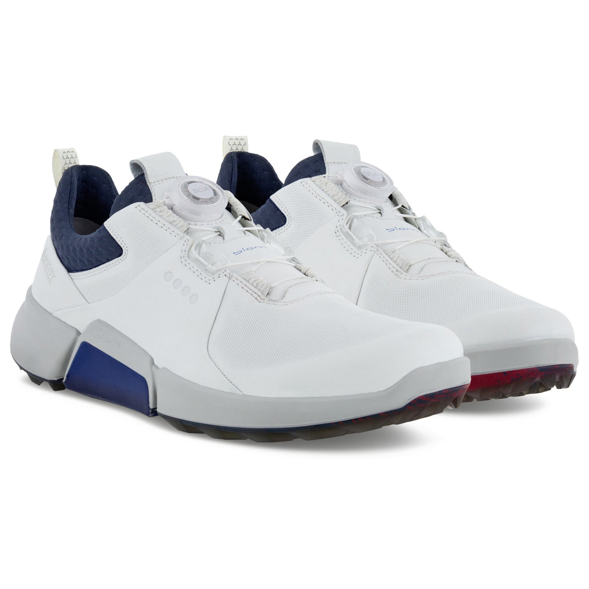 Ecco Biom H4 GTX BOA Herren Golfschuhe, Weiß - Golflaedchen.de