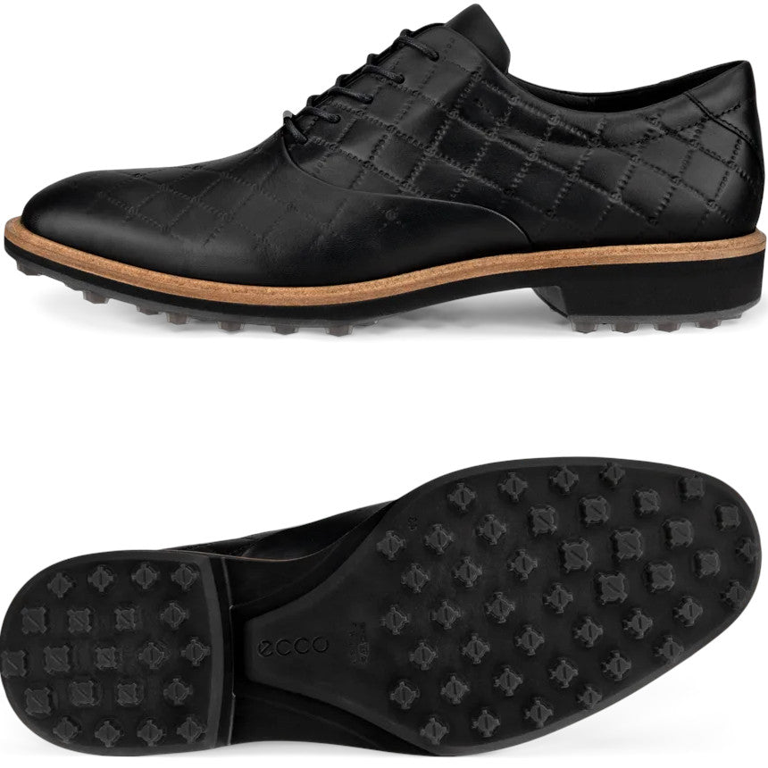 Ecco Golf Classic Hybrid Herren Golfschuhe, Schwarz - Golflaedchen.de