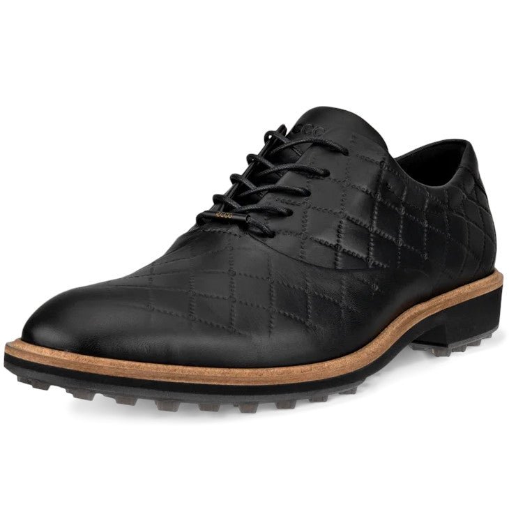 Ecco Golf Classic Hybrid Herren Golfschuhe, Schwarz - Golflaedchen.de