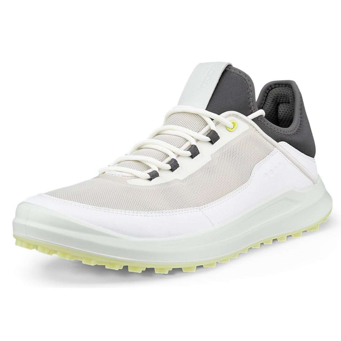 Ecco Core Herren Golfschuhe, Weiß / Grau - Golflaedchen.de