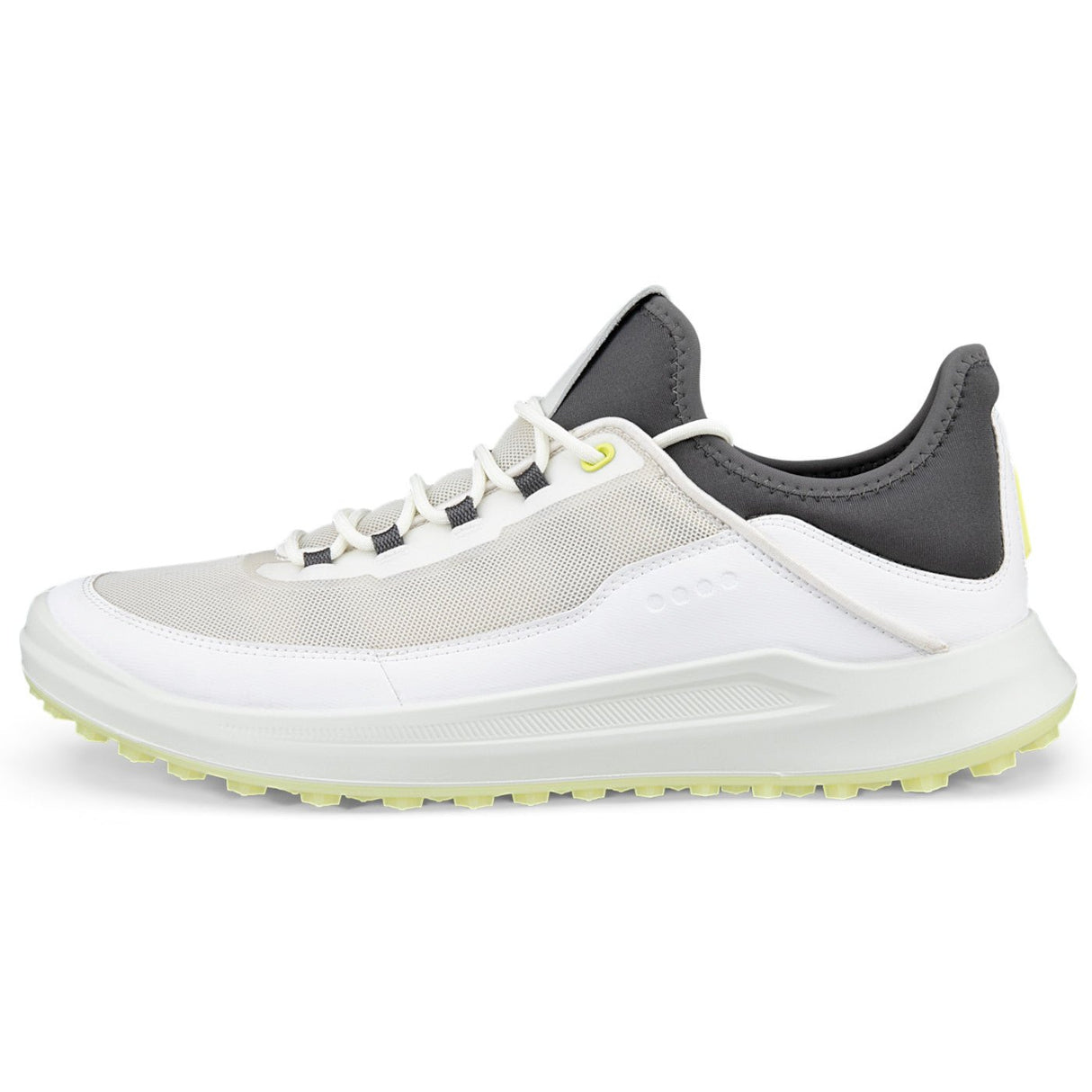 Ecco Core Herren Golfschuhe, Weiß / Grau - Golflaedchen.de