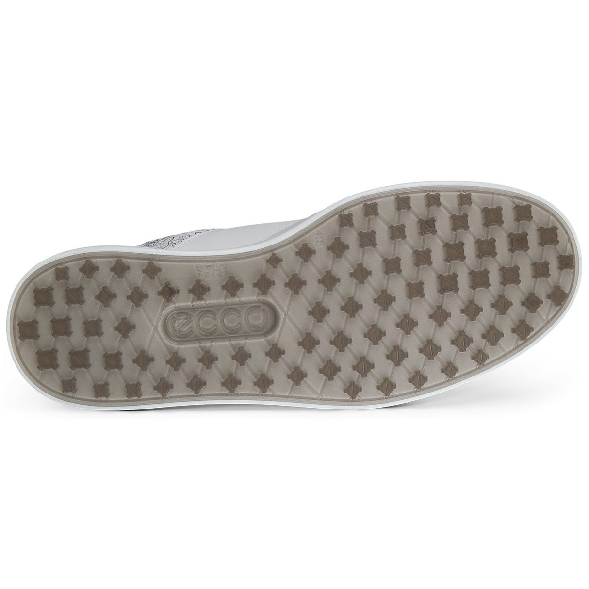 Ecco Street 720 Herren Golfschuhe, Offwhite gemustert - Golflaedchen.de